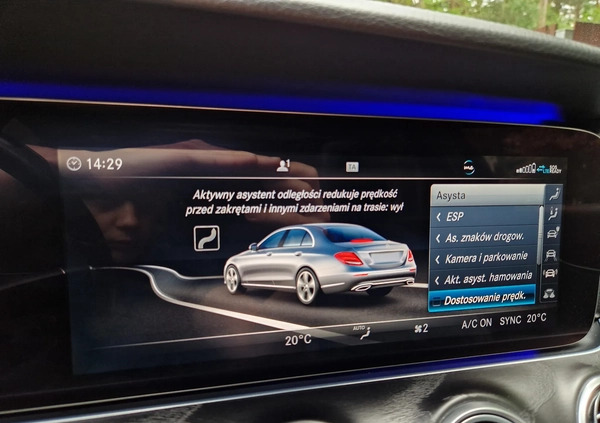 Mercedes-Benz Klasa E cena 149900 przebieg: 103000, rok produkcji 2019 z Włocławek małe 742